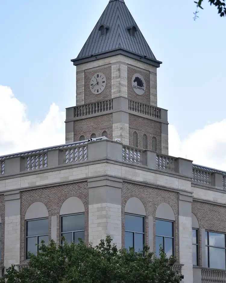 LaCenterra at Cinco Ranch clock tower in Katy, Texas
